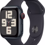 Apple Watch SE (2022) GPS + Cellular 40 mm (Middernacht/Zwart)
