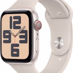 Apple Watch SE (2022) GPS + Cellular 44mm Starlight Aluminium