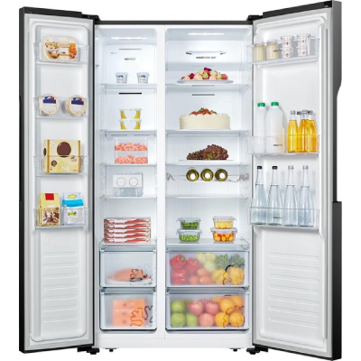 ETNA AKV578ZWA Amerikaanse Koelkast