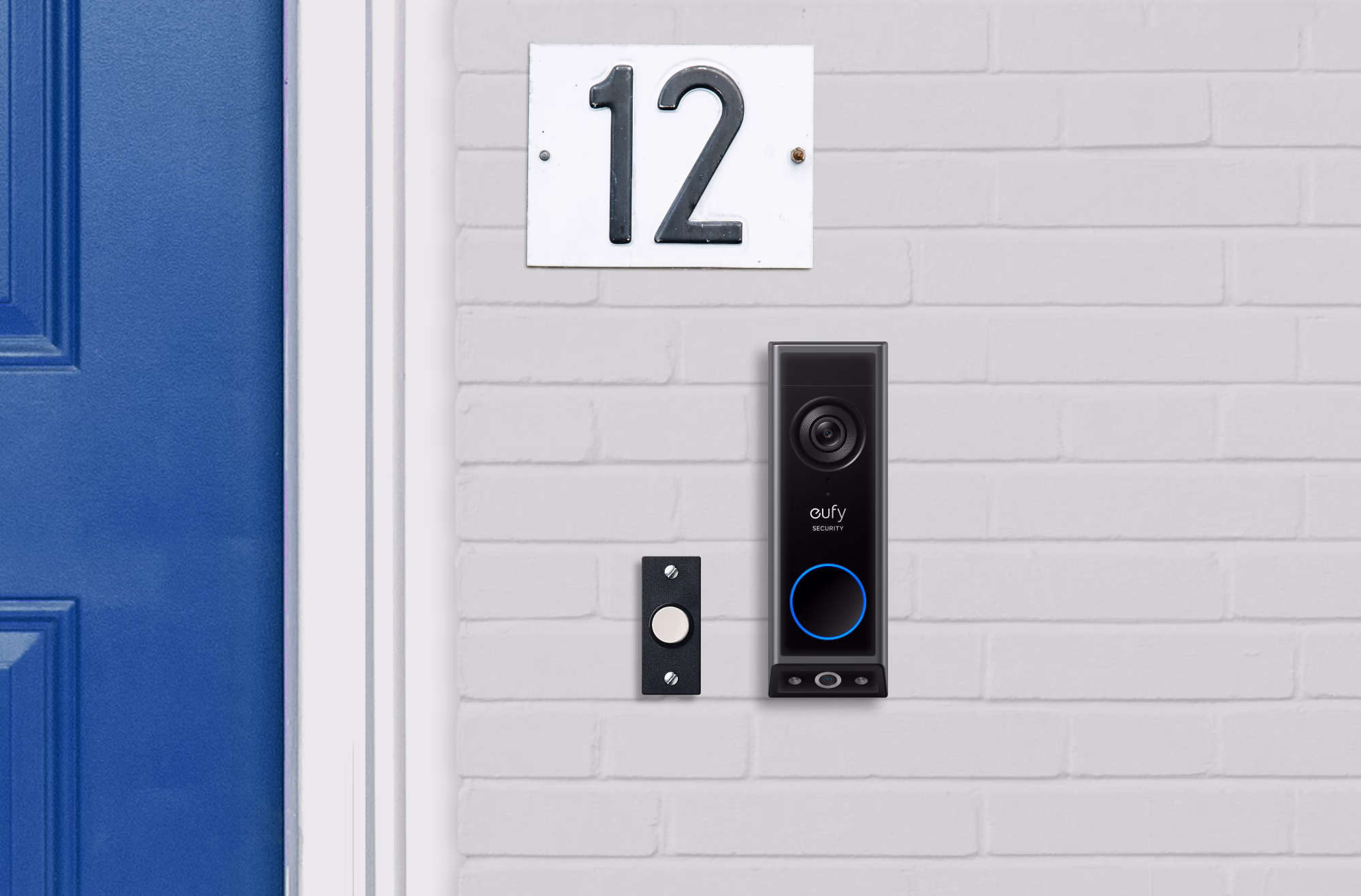 Eufy Video Doorbell E340 (2K Resolutie & Dubbele Camera)