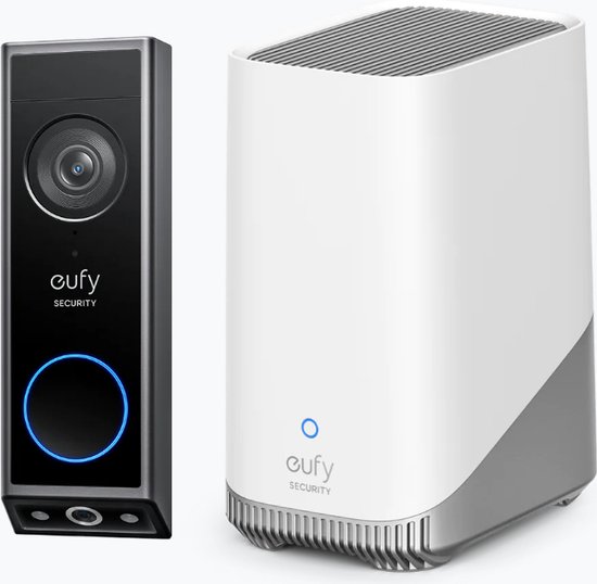 Eufy Video Doorbell E340 + HomeBase 3