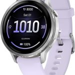 Garmin Venu 4 Zilver/Paars 41 mm Smartwatch