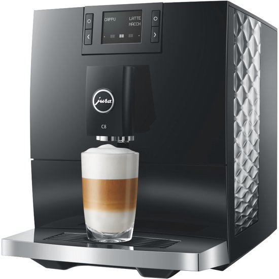 JURA C8 Volautomatische Espressomachine Piano Black (EA)