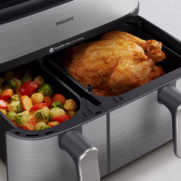 Philips 5000 Series Dual Basket NA555-00 Airfryer