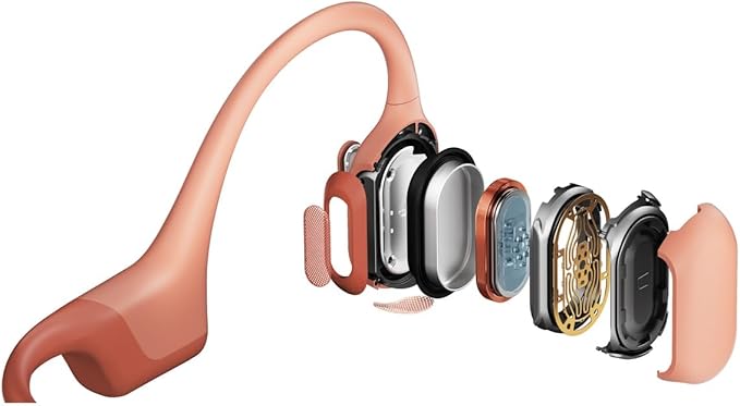 Shokz OpenRun Pro Botgeleiding Hoofdtelefoon (Roze)