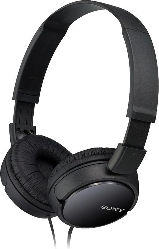 Sony MDR-ZX110 Bedrade On-Ear Hoofdtelefoon (Zwart)