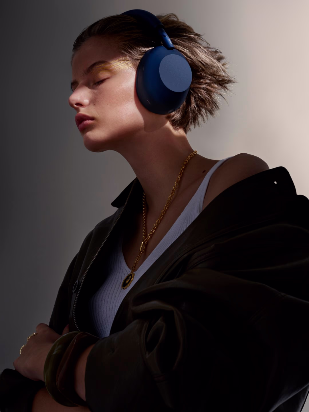 Sony WH-1000XM6 Wireless Noise-Cancelling Hoofdtelefoon (Midnight Blue)