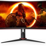 AOC CU34G2XP 34" Ultrawide Gaming Monitor (UWQHD, 180 Hz)