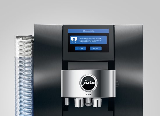 JURA Z10 Aluminium Dark Inox (EA) Volautomatische Koffiemachine
