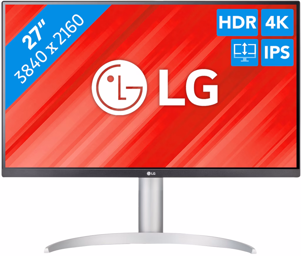 LG 27UP83AK-W 27 4K Creator Monitor met USB-C 90W