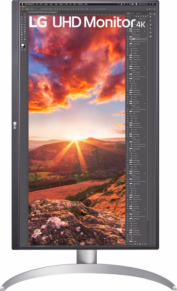 LG 27UP83AK-W 27 4K Creator Monitor met USB-C 90W