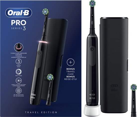 Oral-B Pro Series 3 Elektrische Tandenborstel Zwart