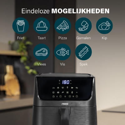 Princess 182061 Airfryer XXL 6,5L incl. Snackverdeler