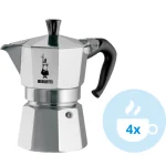 Bialetti Moka Express 4 kopjes Percolator