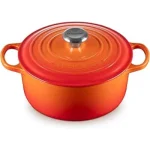 Le Creuset Signature Ronde Braadpan 24 cm Oranjerood