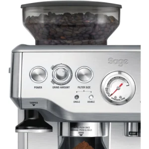 Sage Barista Express Stainless Steel Pistonmachine