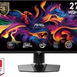 MSI MAG 271QPX QD-OLED E2 27″ QHD Gaming Monitor (240Hz)