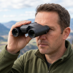 Nikon Stabilized 10×25 S Verrekijker doorheen kijken