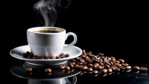 Heerlijk kopje koffie van bonen