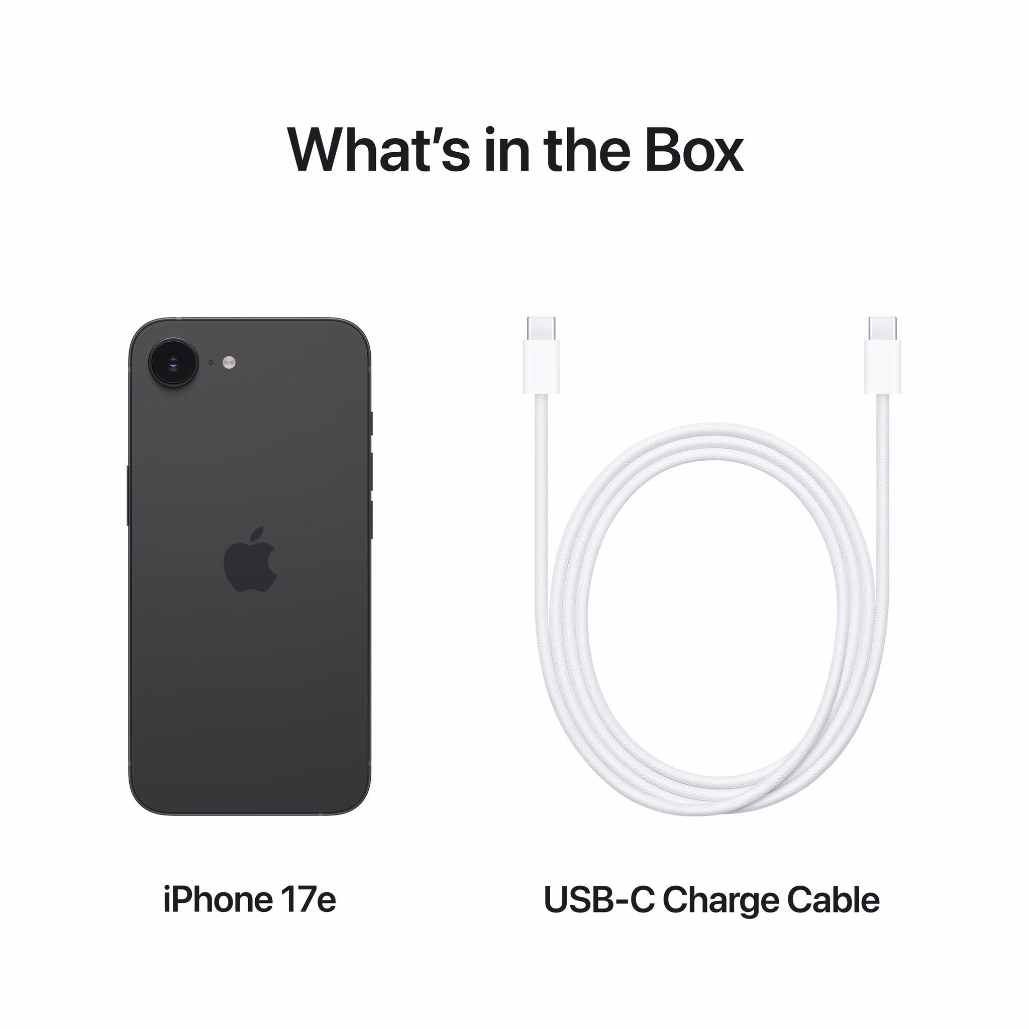 Apple iPhone 17e 256GB Zwart