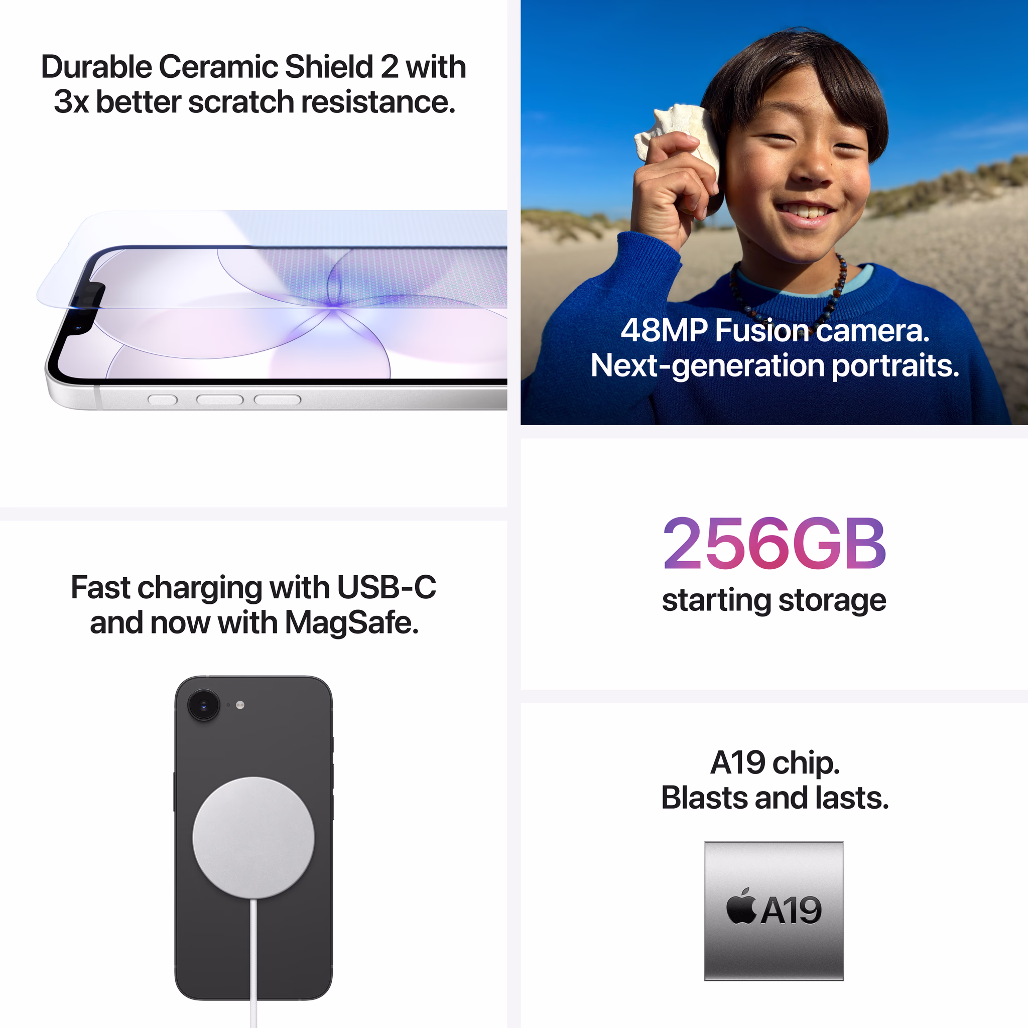 Apple iPhone 17e 256GB Zwart